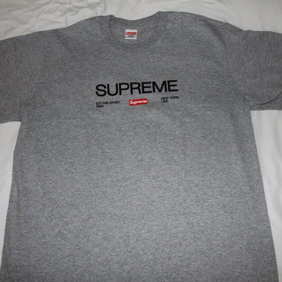 SUPREME Est. 1994 Tee FW21 - Picture 3 of 9